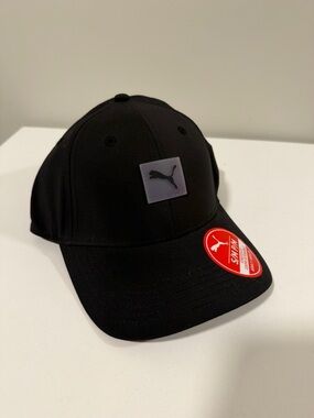 Puma Black Cap Stretch Fit